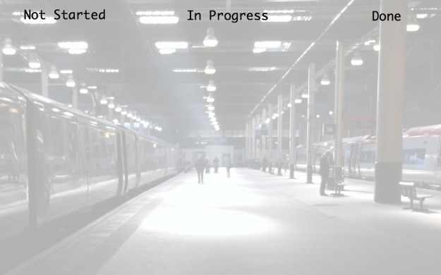 Kanban Board - Desktop background - Light